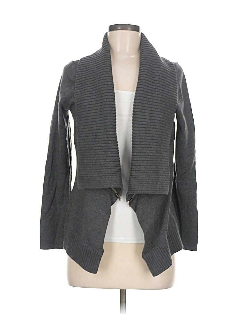 Pre-owned Pixley Cardigan Sweater In Gray