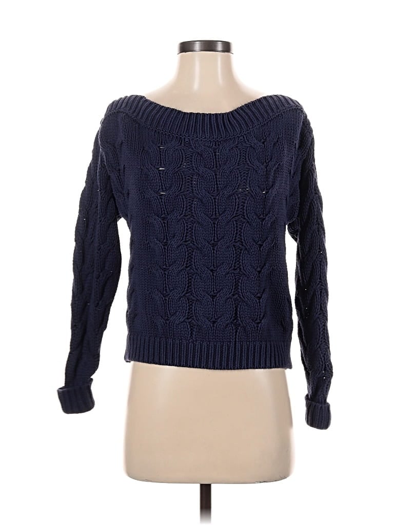 Pre-owned Callahan Pullover Sweater In Blue