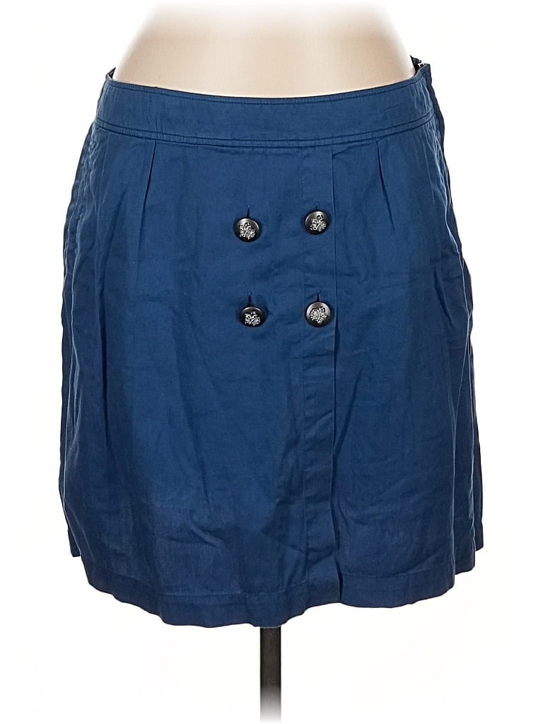 Pre-owned Zara Basic Casual Skirt In Blue