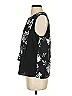 BCBGMAXAZRIA 100% Polyester Black Sleeveless Blouse Size S - photo 5