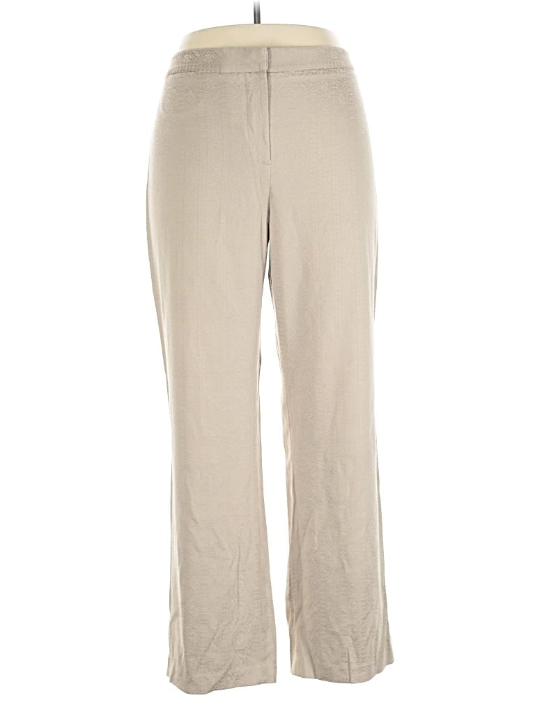 Pre-owned Lane Bryant Casual Pants In Brown