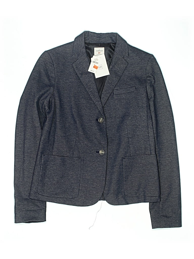 Pre-owned Gap Kids' Blazer Jacket In Blue