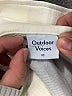 Outdoor Voices 100% Cotton Color Block White Track Jacket Size XS - photo 6