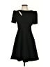 DKNY Solid Black Cocktail Dress Size 4 - photo 1