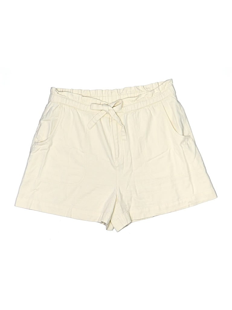 Pre-owned Old Navy Khaki Shorts In White