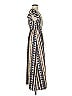 Unbranded Print Tan Ivory Casual Dress Size S - photo 4