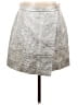 J.Crew Paisley Silver Formal Skirt Size 4 - photo 1