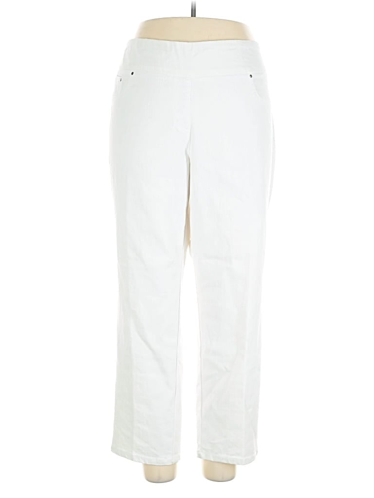 Pre-owned Ruby Rd. Casual Pants In White