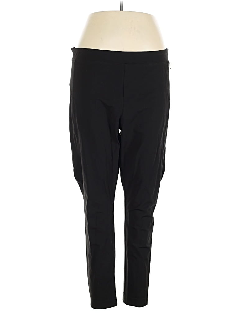 Pre-owned Tommy Hilfiger Active Pants In Black