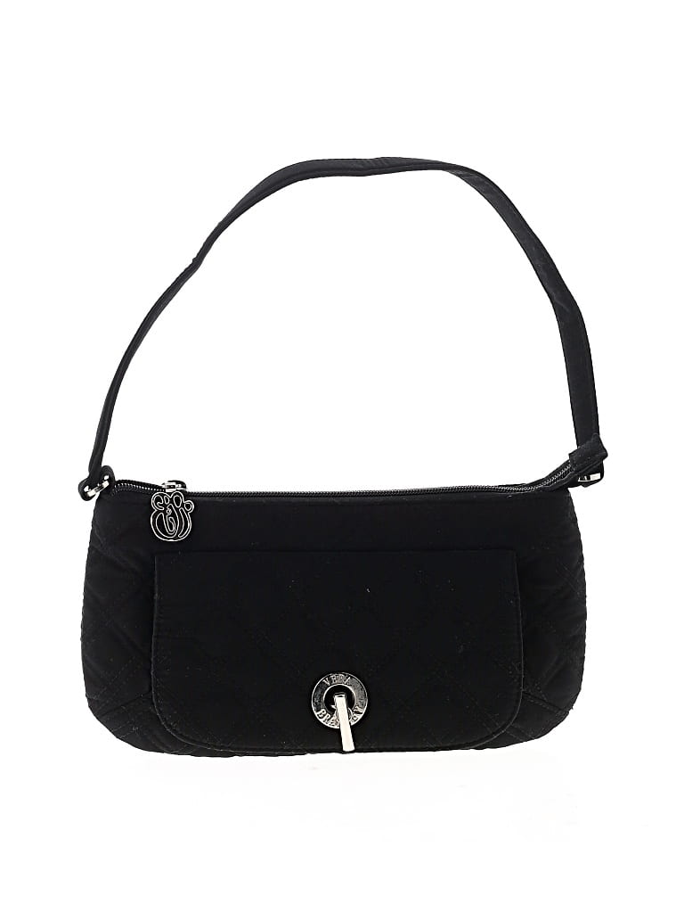 Pre-owned Vera Bradley Shoulder Bag In Black