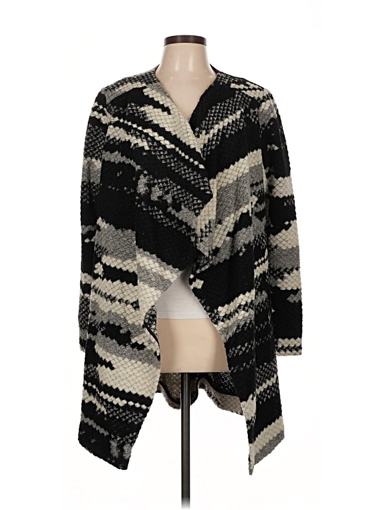 Pre-owned Guest Editor Cardigan Sweater In Black