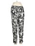 Theory Print Silver Silk Pants Size 8 - photo 1