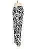 Theory Print Silver Silk Pants Size 8 - photo 5