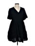 Assorted Brands Solid Black Casual Dress Size S - photo 1