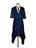 MICHAEL Michael Kors 100% Polyester Blue Cocktail Dress Size 4 - photo 1