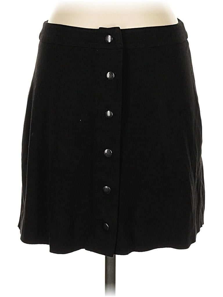 Pre-owned Aqua Casual Skirt In Black