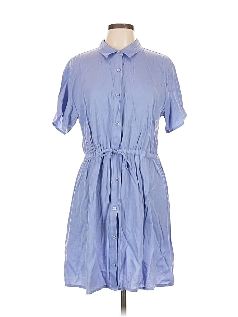 Pre-owned Nine West Casual Dress In Blue