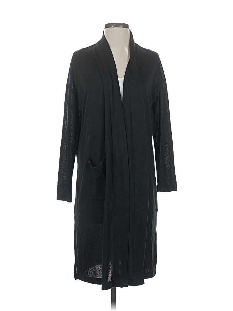 Pre-owned Banana Republic Factory Store Cardigan Sweater In Black