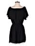 Choles 100% Polyester Solid Black Romper Size S - photo 1