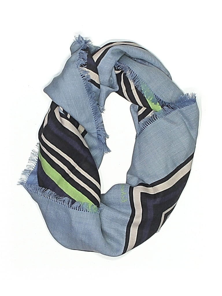 Pre-owned Unbranded Scarf In Blue