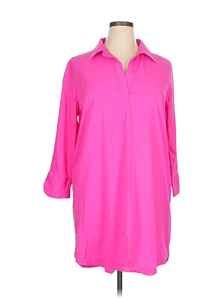 Pre-owned Vineyard Vines Performance Casual Dress In Pink