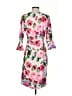 Donna Ricco Floral Pink Cocktail Dress Size 4 - photo 2