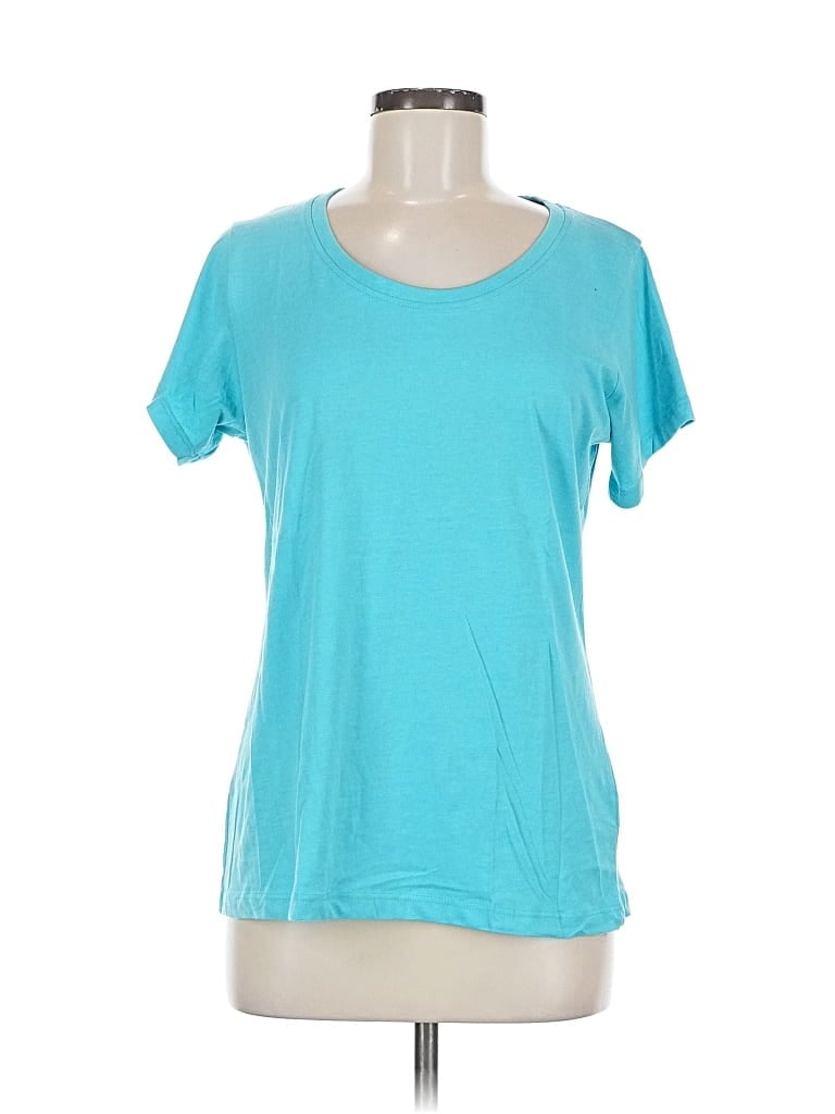 Pre-owned Bobbie Brooks Short Sleeve T-shirt In Blue