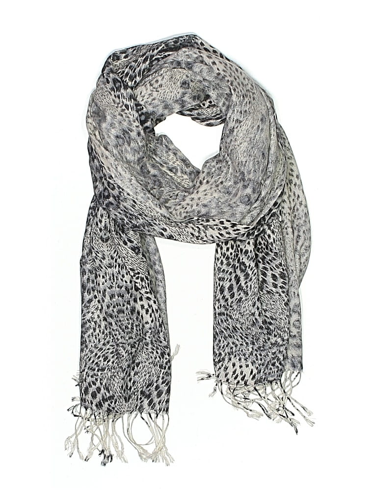 Pre-owned Unbranded Scarf In Gray