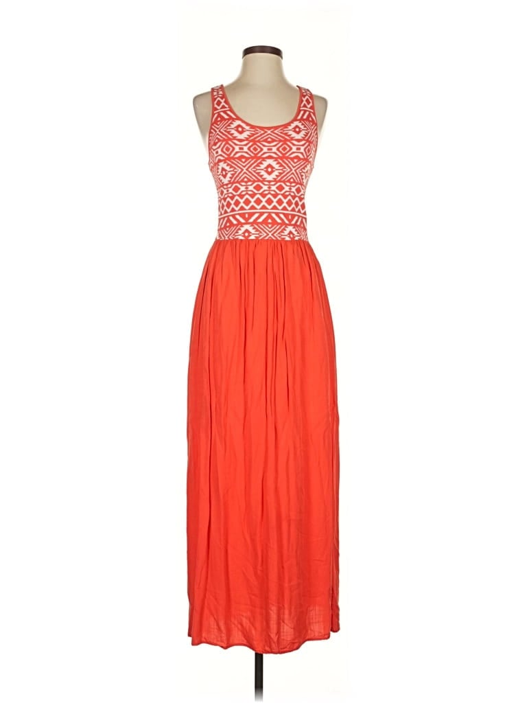 Pre-owned Skies Are Blue Casual Dress In Red