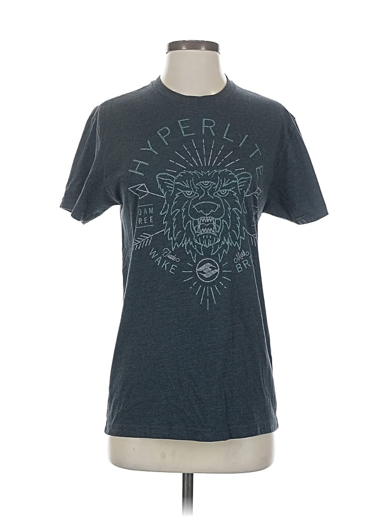 Pre-owned Assorted Brands Short Sleeve T-shirt In Blue