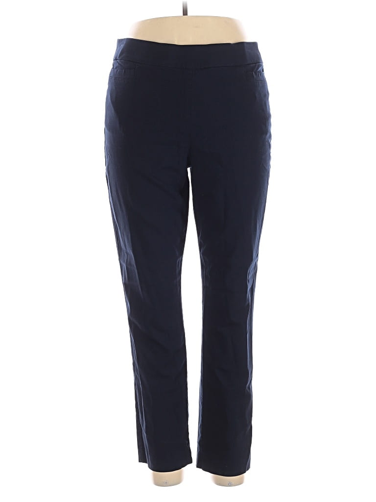 Pre-owned Croft & Barrow Active Pants In Blue