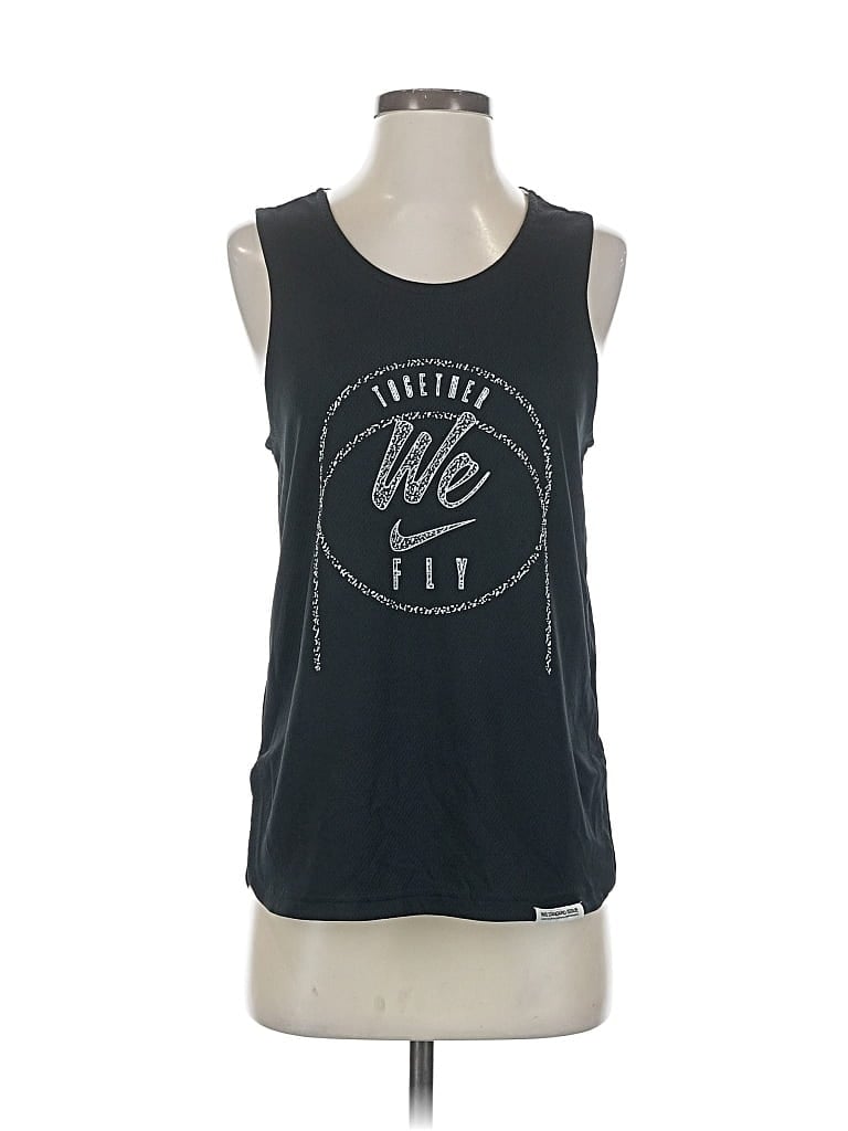 Pre-owned Nike Sleeveless T-shirt In Black