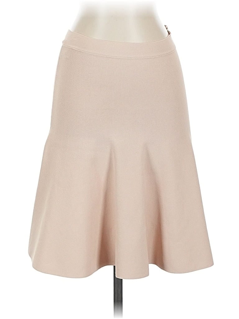 Pre-owned Bcbgmaxazria Formal Skirt In Brown