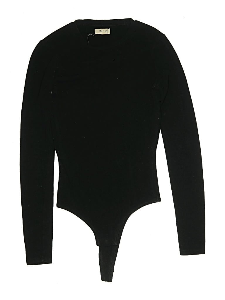 Pre-owned Madewell Bodysuit In Black