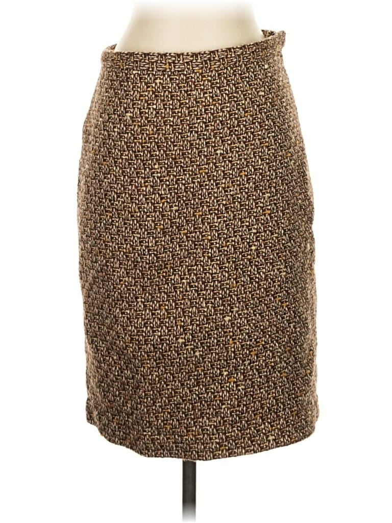Pre-owned Ann Taylor Loft Casual Skirt In Brown