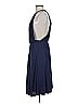 Mint 100% Rayon Solid Blue Cocktail Dress Size 2 - photo 5