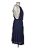 Mint 100% Rayon Solid Blue Cocktail Dress Size 2 - photo 4