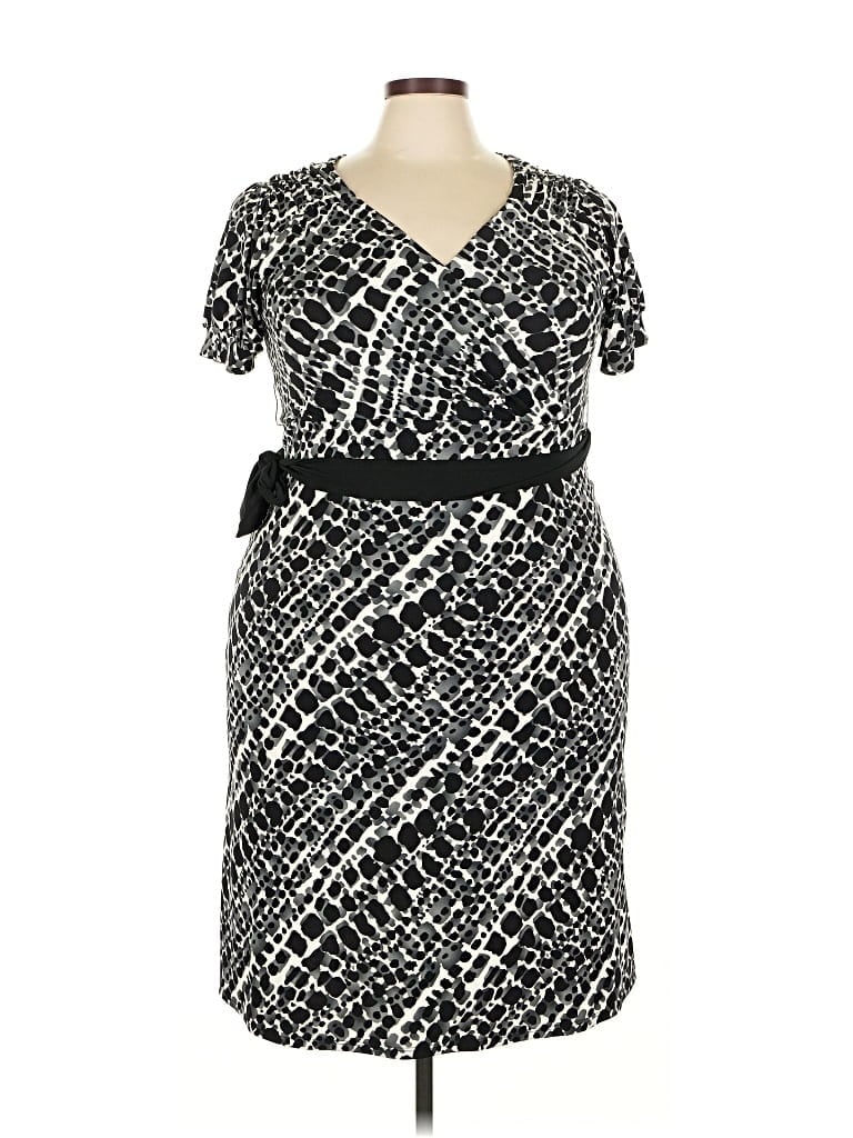 Pre-owned Merona Casual Dress In Black