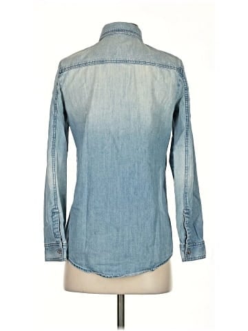 Rubbish Long Sleeve Button-Down Shirt (view 2)