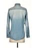 Rubbish Blue Long Sleeve Button-Down Shirt Size XS - photo 2