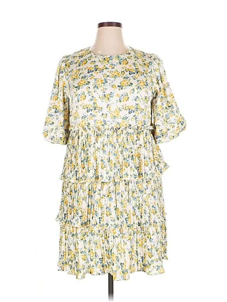 Pre-owned Melloday Casual Dress In Yellow