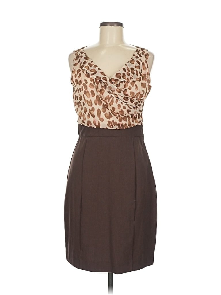 Pre-owned New York And Company Cocktail Dress In Brown