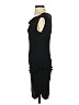 BCBGMAXAZRIA 100% Modal Solid Black Cocktail Dress Size S - photo 5