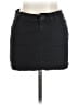Volcom Solid Black Denim Skirt Size 7 - photo 1