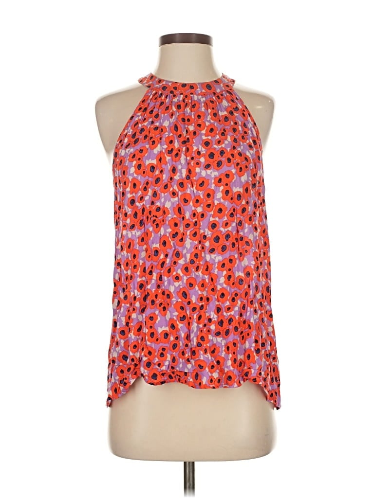 Pre-owned Splendid Sleeveless Blouse In Red