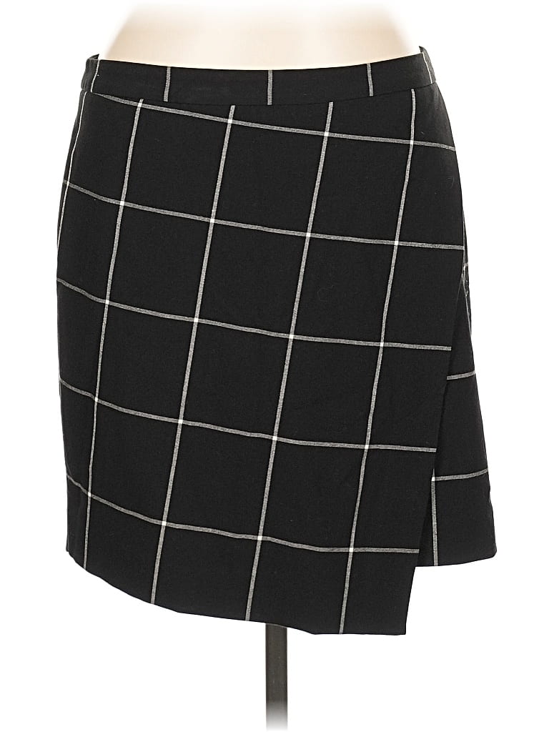 Pre-owned 1.state Casual Skirt In Black