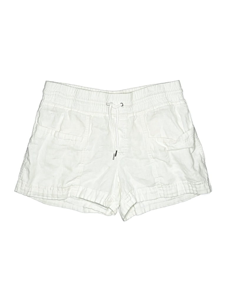 Pre-owned Athleta Cargo Shorts In White