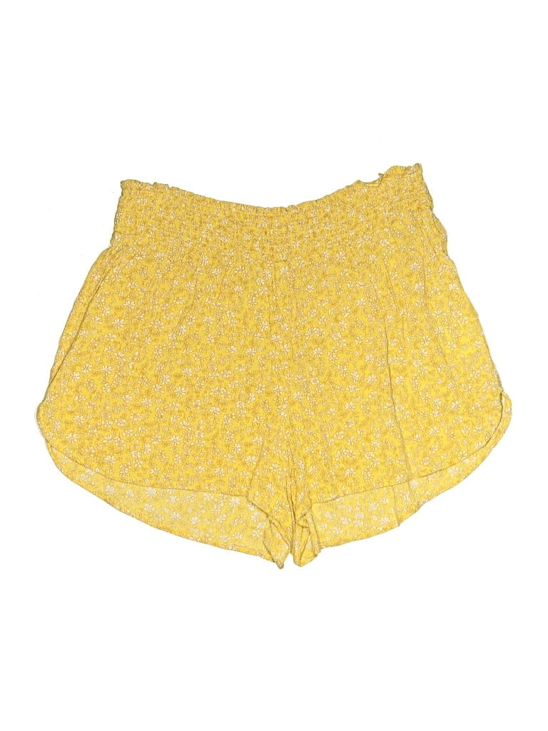 Pre-owned Hollister Shorts In Yellow