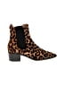 Matiko Animal Print Brown Ankle Boots Size EU 36 - photo 1