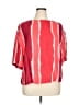 Armani Exchange 100% Viscose Red Short Sleeve Blouse Size XL - photo 1